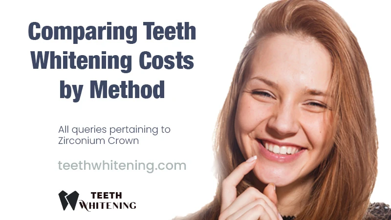 Comparing Teeth Whitening Costs by Method